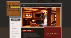 Desktop Screenshot of mcnamaraconst.com